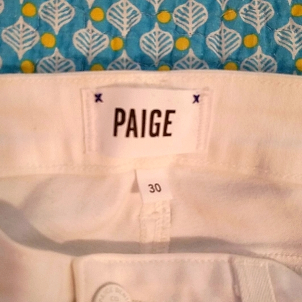 White Paige Verdugo Ultra Skinny Jeans - Picture 2 of 7